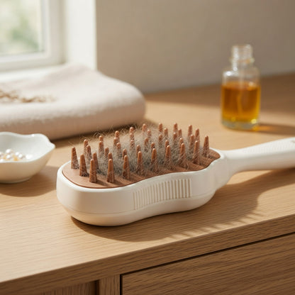 Pet Grooming Steam Brush